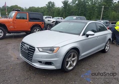 2015 Audi A3 2.0T Premium из США, поврежденный, VIN WAUBFGFF2F1009343